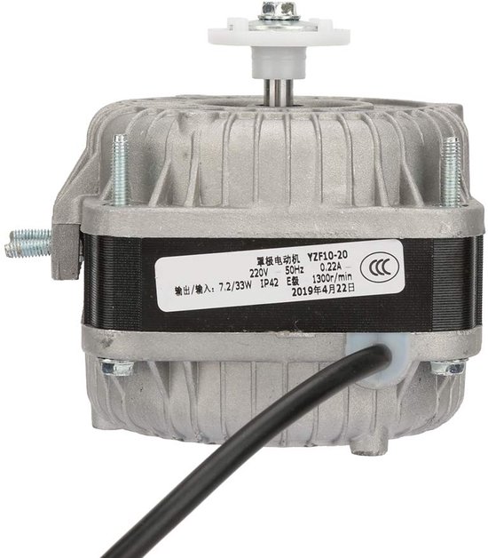 Condensor Motor - Koelmotor Ventilator - Koeling Aanpassen - Laag Geluidsniveau - 33 Watt - Zilver — afbeelding 3