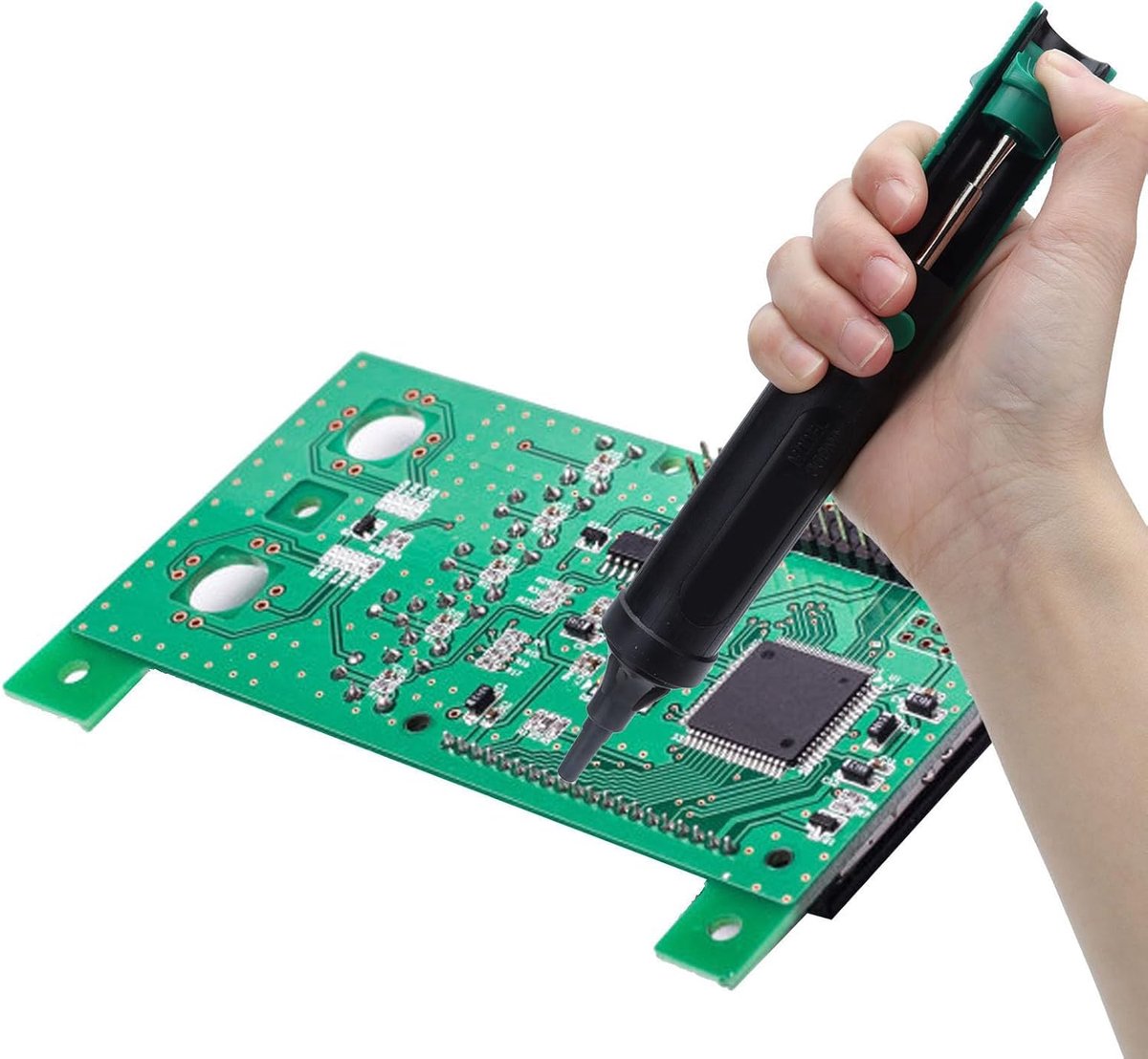 Yinhing HB 014A Desoldeerpomp Vacuüm Soldeer Sucker Remover Hoge Temperatuur Handlasapparaat voor Efficiënte Verwijdering van Soldeerslakken en Verbeterd Werkcomfort