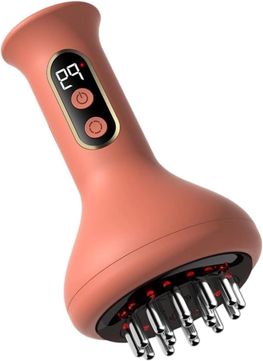 Elektrische Cellulite Massager - Lichaamsversteviger Apparaat - Huidverbetering Thuis - 9 Behandelprogramma's - 17.5 cm - Wit