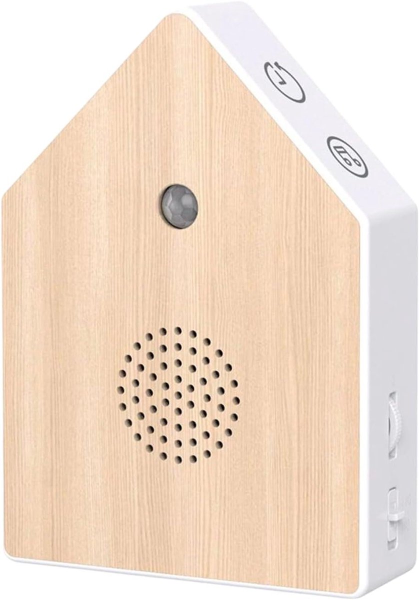 Geluidsmachine Wit Ruis - Ontspanningsapparaat Slaapbox - Rustgevende Sfeer Creëren - Bewegingsgeactiveerde Sensor - 10.8 x 3.7 x 15 cm