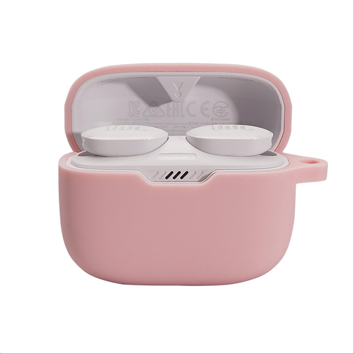 Dailygoody - Hoes voor Tune 235NC - Siliconen beschermhoes - Ultradun en stootvast - Roze - Anti-vingerafdruk - Geschikt voor oordopjes - Sili...