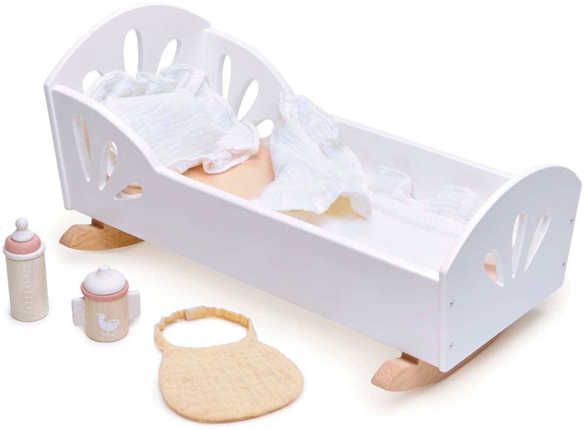 Tender leaf toys poppenwieg met accessoires
