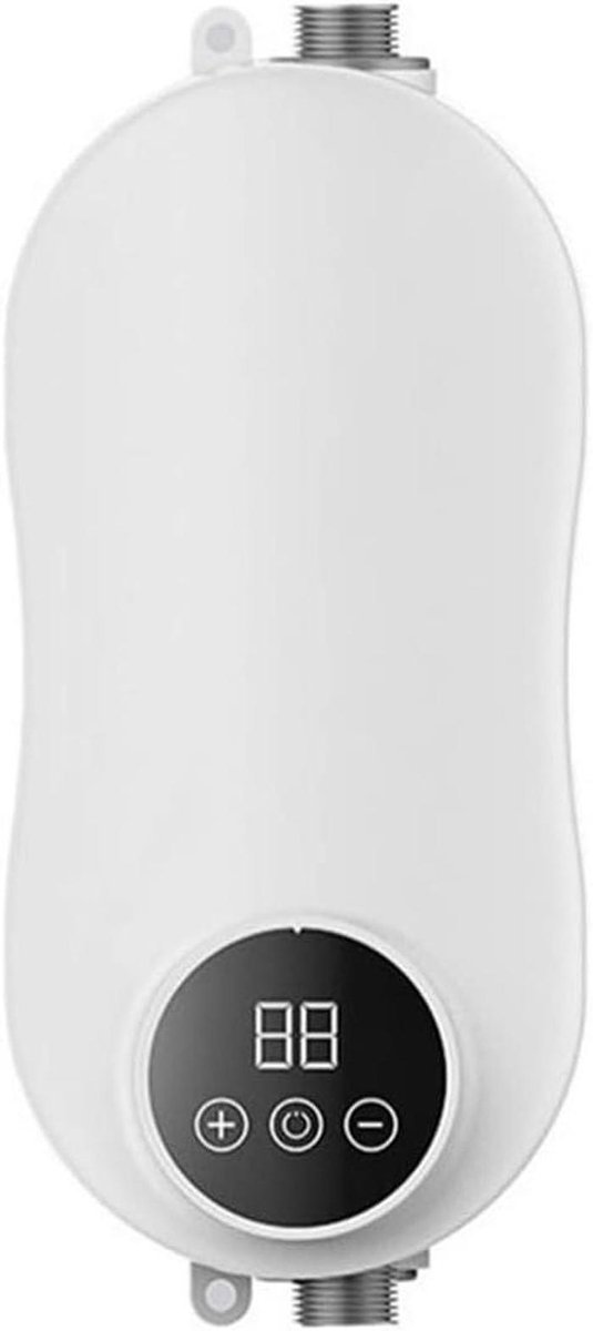 Elektrische Boiler - Mini Boiler Douche - Direct Warm Water - Tankloos Constante Temperatuur - 3500W - Wit