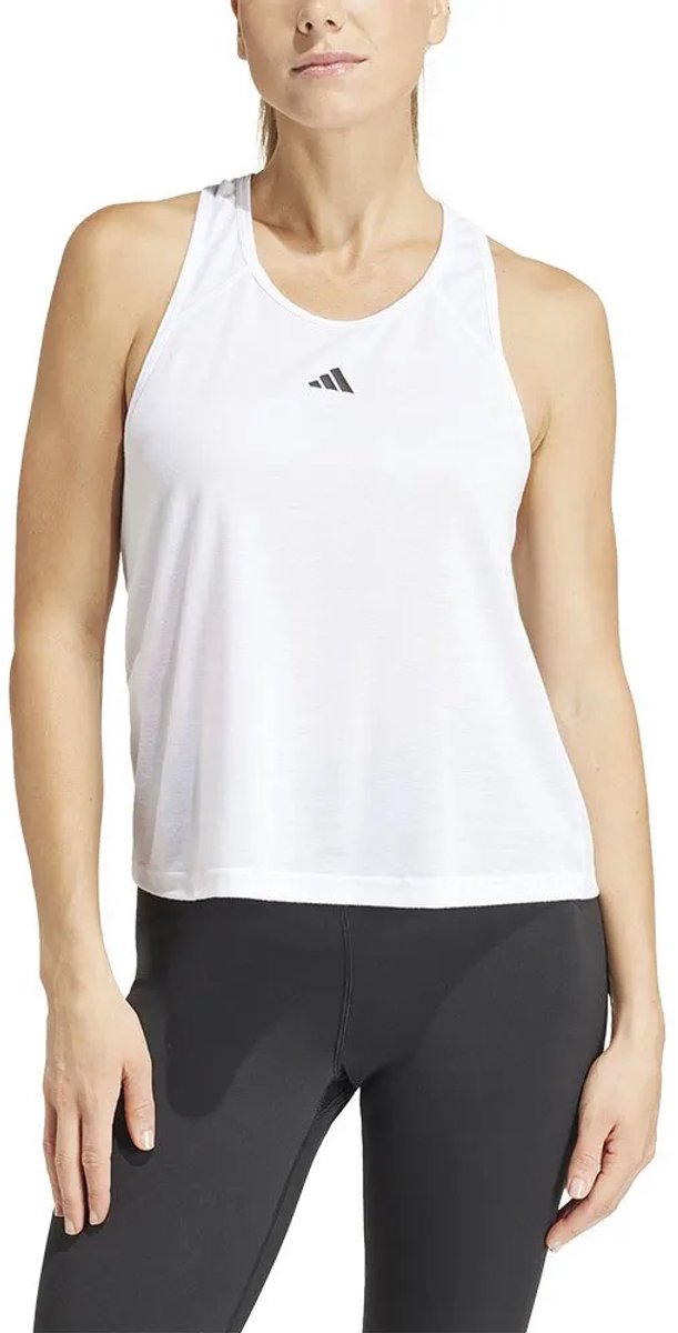 Adidas Train Essentials Min Mouwloos T-shirt Vrouw Wit