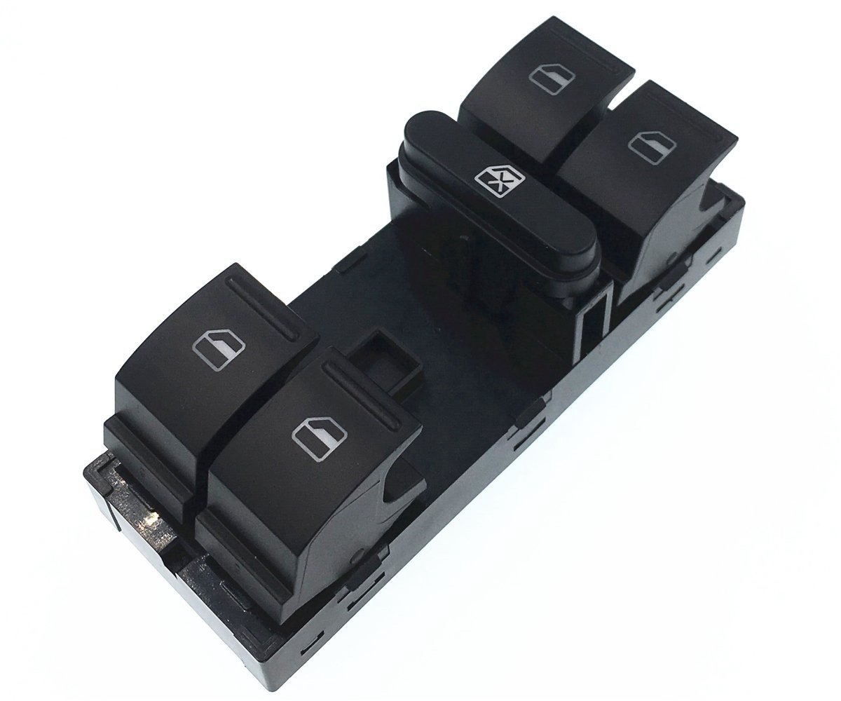 Dailygoody - Electric Power Master Window Switch - Vervangend onderdeel - Zwart - Voor VW Golf Jetta Tiguan Passat - Geschikt voor diverse modellen
