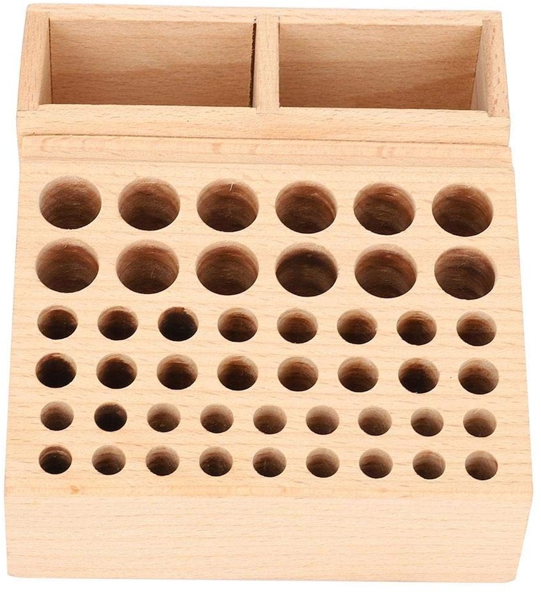 Dailygoody - Opbergrek - Gereedschapsrek - Organiseer je knutselgereedschap - Geel - 48 gaten opbergrek - Ruimtebesparend en functioneel - Perfect voo..