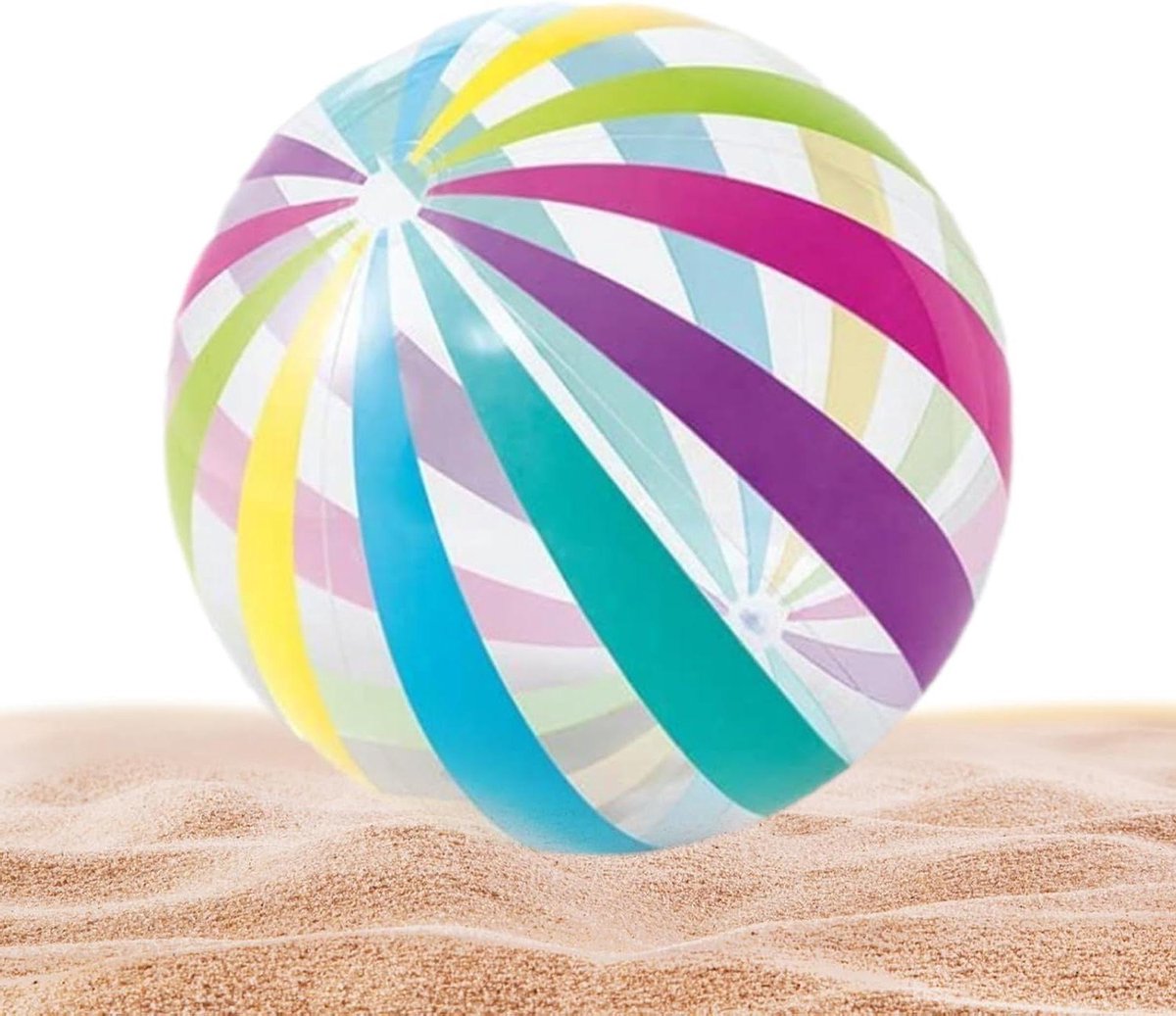 Opblaasbare strandballen - Zomerballen zwembad - Waterspelletjes spelen - Kleurvast en zacht - 2 stuks 40 cm - Meerdere kleuren