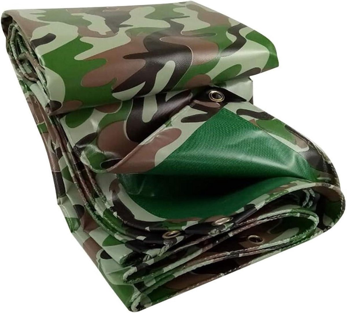 Waterdicht Zeildoek - Beschermend Grondzeil - Kampeer Tent - Verdikt Slijtvast - 2x4m - Camouflage