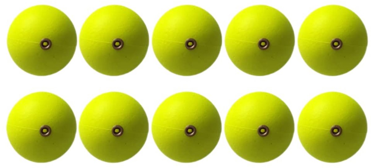 Dailygoody - Solidchoice - Dailygoody - Vliegvissen - Float Strike Indicator - Hoogwaardige kwaliteit - 10Pcs 15Mm - Visdobbers - Ultralicht en draagbaar - Geschikt voor nachtvi..