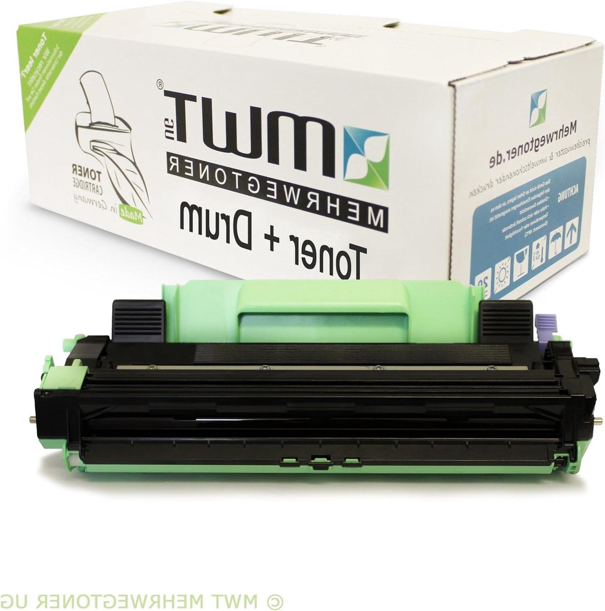 XXL Toner Drum - Herbruikbare Toner - Printer Onderhoud - XXL Capaciteit - 1500 Pagina's - Zwart