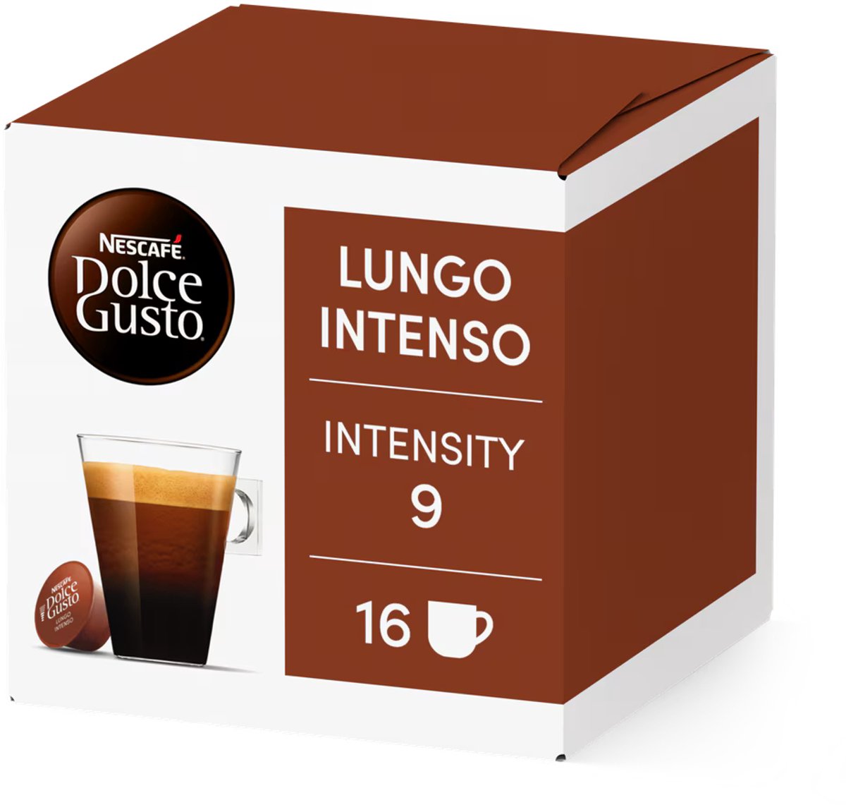 Nescafé Dolce Gusto capsules Lungo Intenso - 48 koffiecups voor 48 koppen koffie thumbnail 2