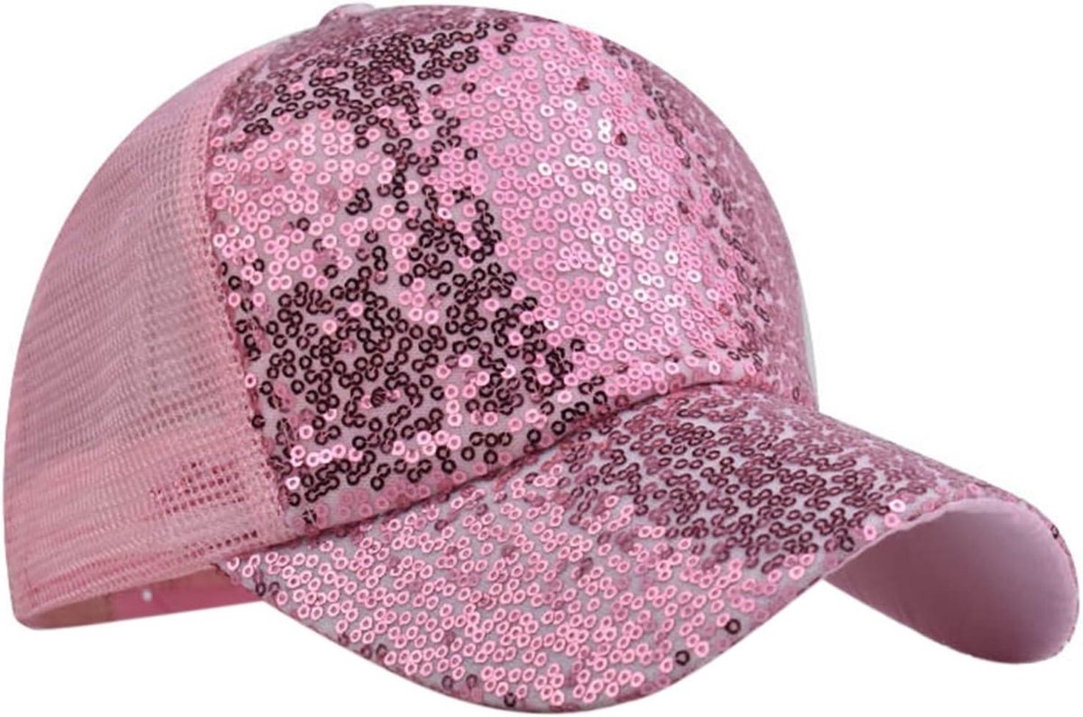 Petten Heren Dames - Mesh Pet - Zonnebescherming - Kleurveranderend - Unisex - Zilver