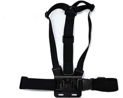Body Harnas Riem - Elastisch Harness - Actie Camera Opnames - Volledig Verstelbaar - Universele Maat - Meerkleurig