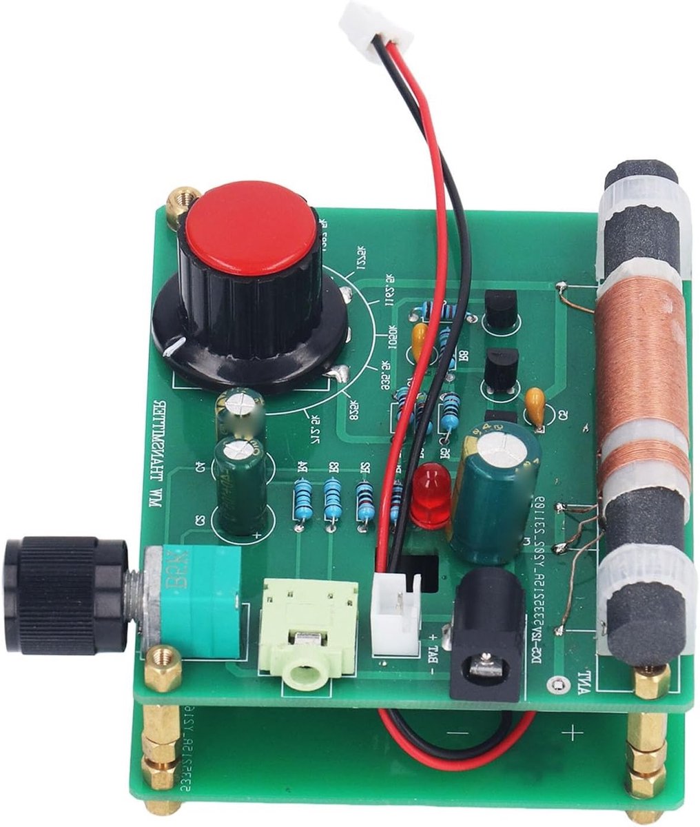 Compacte AM Radiozender met Amplitude Modulatie en Brede Frequentiebereik, 3.5mm Hoofdtelefoon Jack