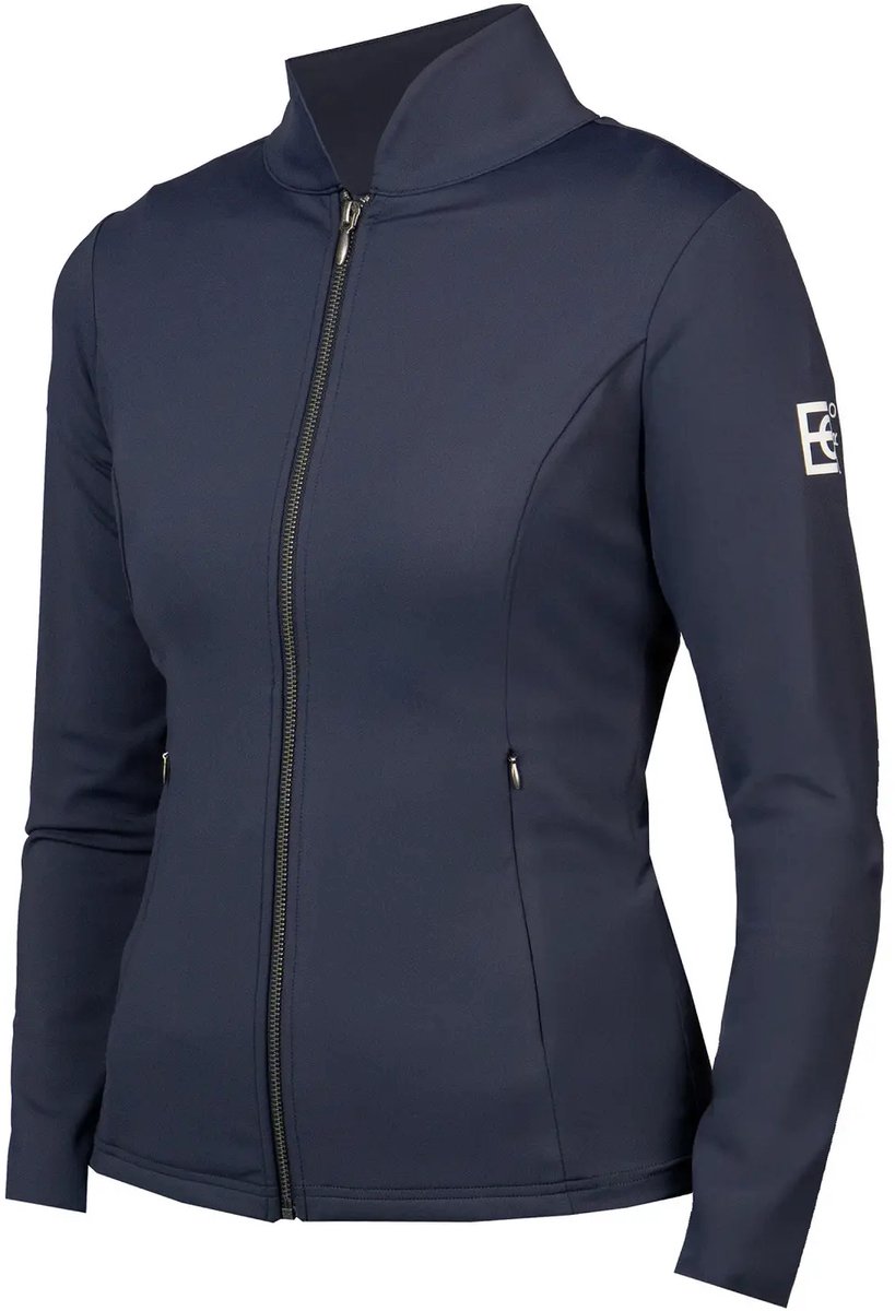 Ritssluiting rijtraining jasje meisje EQPRO Hyacinth Blauw