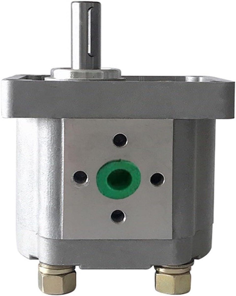 Tandwielpomp - Hydraulische pomp - Industriële toepassingen - Gegoten aluminium constructie - 16 mm as - Grijs