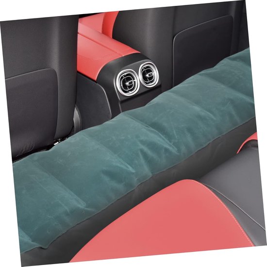 Opblaasbaar Autobed - Reiswieg Matras - Comfortabel Reizen - Universele Pasvorm - 127 x 5.5 cm - Zwart — afbeelding 2
