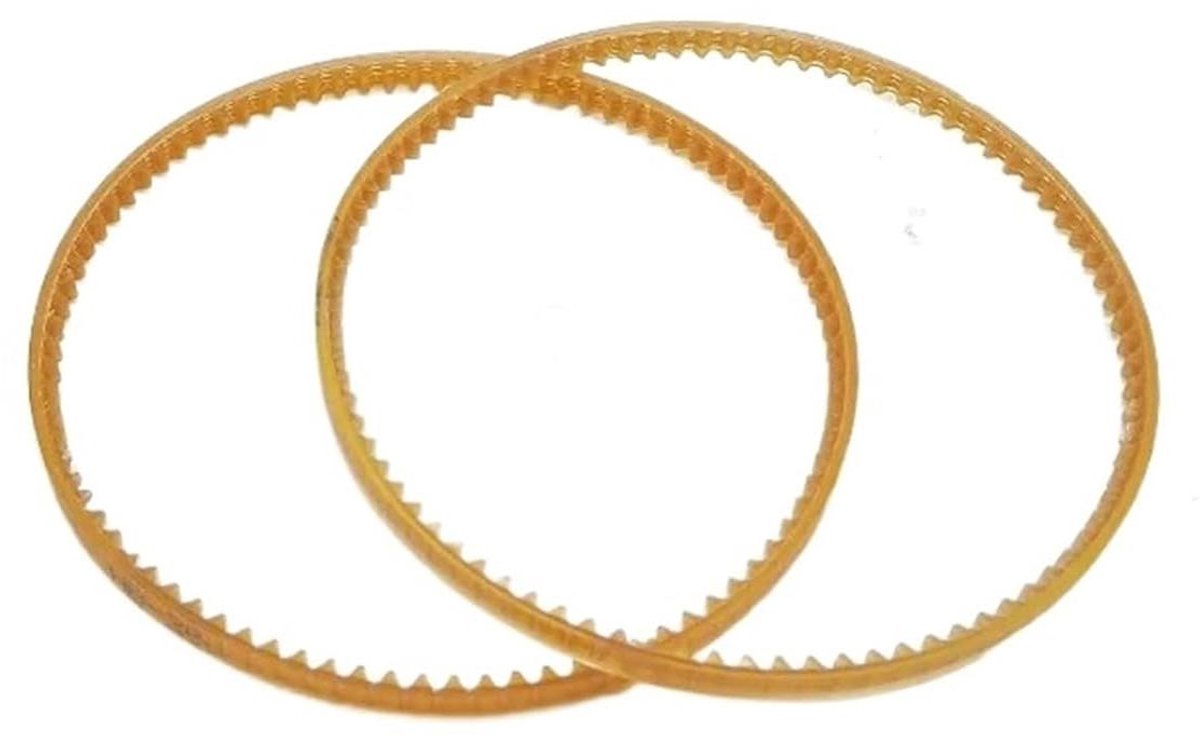 Distributieriem - Aandrijfriem V-snaar - Suikerspinmachine Onderhoud - Interne Tandwielstructuur - 2-delig - One Color