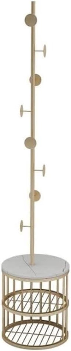 Staande Kapstok - Kledingrek Boom - Jassen Ophangen - Zware Stabiliteit - 170x35cm - Multi