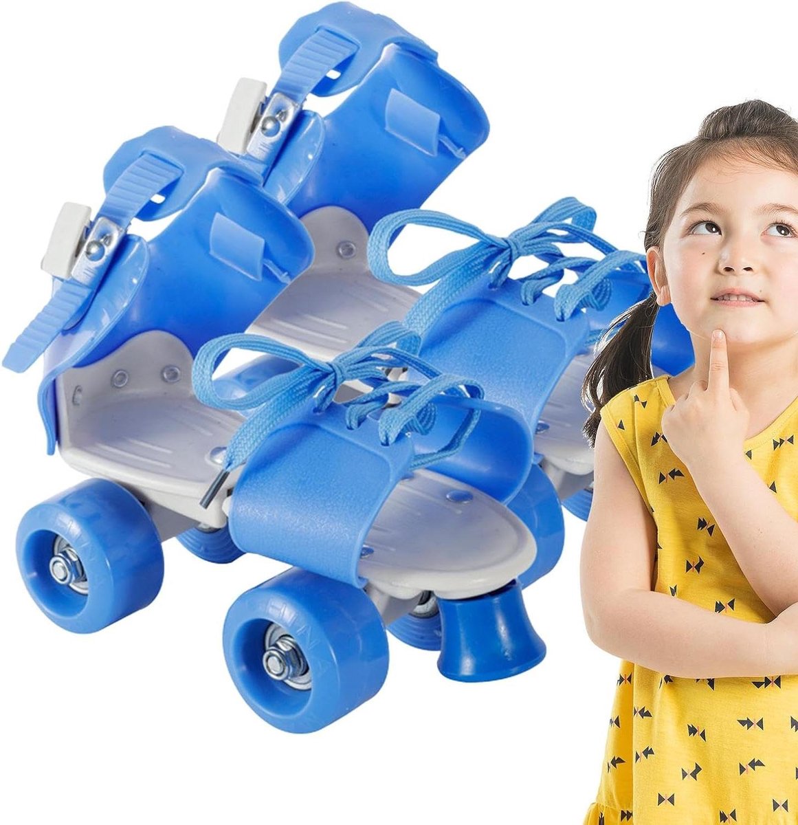 Rolschaatsen Quad skates Actieve levensstijl Verstelbare pasvorm 9 x 175 x 20 cm