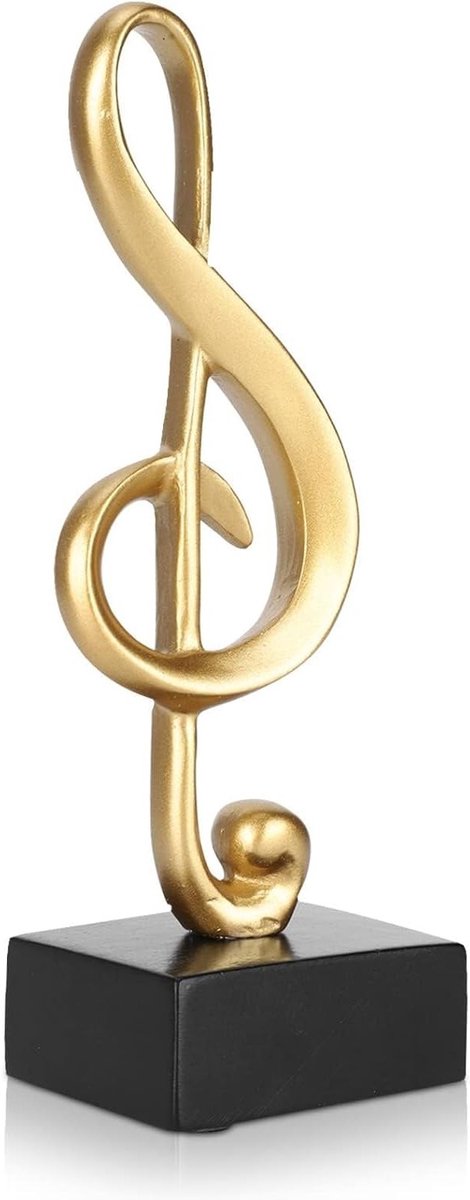 Unieke Muziek Sculptuur voor Decoratie - Beeldje van Musicus, Perfect voor Woonkamer, Kinderkamer en Kantoor, Originele Cadeaus en Souvenirs