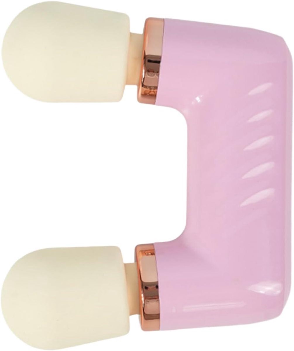 Mini Percussie Massageapparaat - Handmassageapparaat Spierontspanning - Spierherstel Bevorderen - Dubbele Kop Ontwerp - 18 x 15.2 x 5 cm