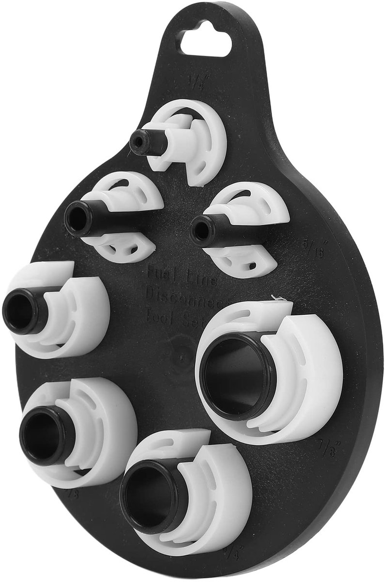 aladdien - 7 Piece Car Conditioning Oil Line - AC lijn gereedschap - Snelle verbinding - Universeel - Brandstoflijn gereedschap - Geschikt voor auto..