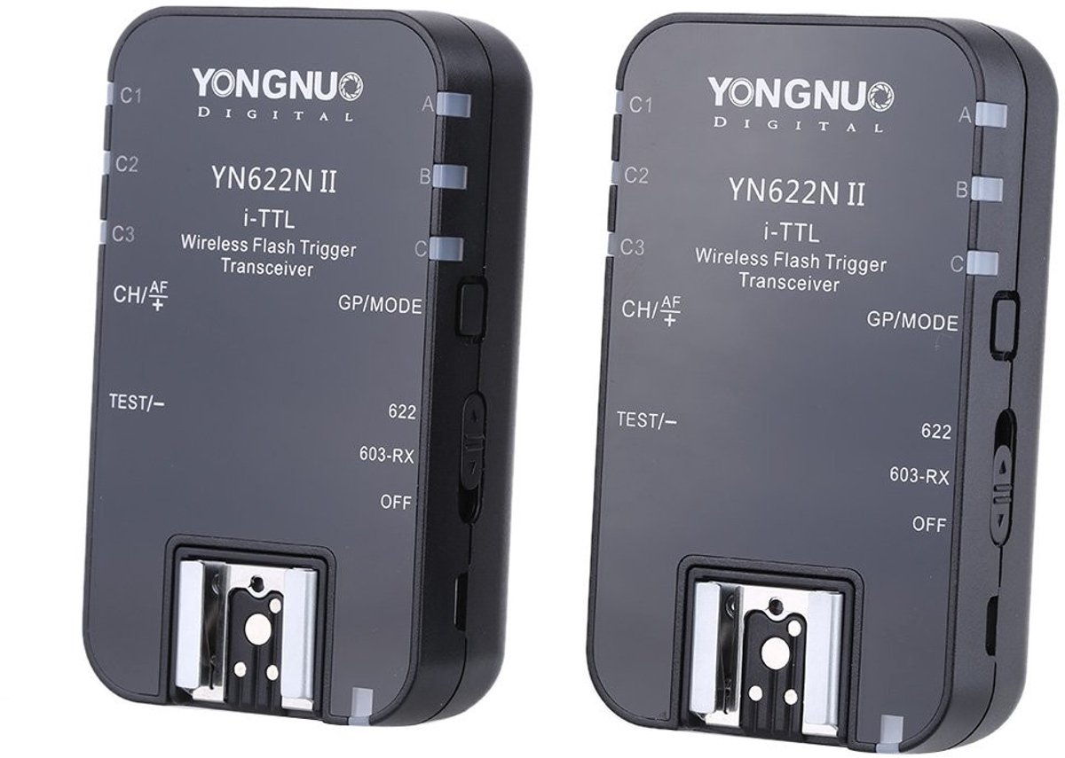 YONGNUO YN622N II 2.4G Wireless i-TTL Flits Trigger voor Nikon Camera's