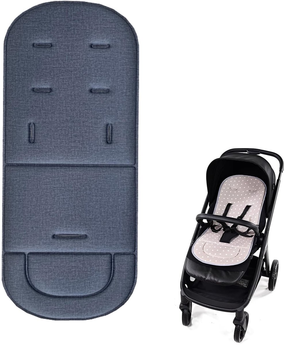 Allecto - Baby Bolderwagen Matras - Ademend en Zacht - Geschikt voor Alle Seizoenen - Blauw - Comfortabel en Ondersteunend - Voor Baby's - Kleur B