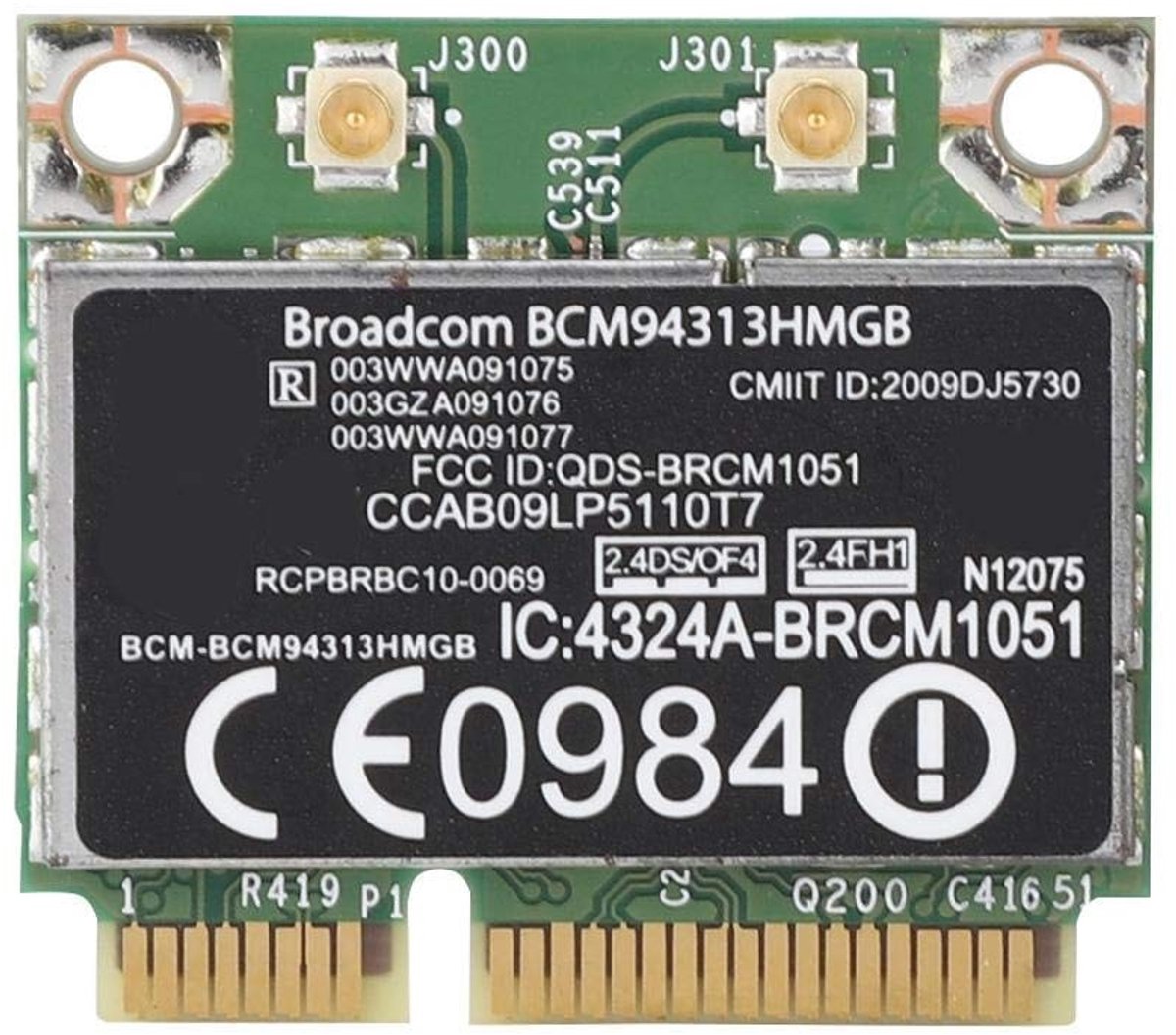 Dailygoody - WiFi en Bluetooth Netwerkkaart - Geschikt voor HP laptops - Verbeterde verbinding - Voor G4/G7/DV7 Series - Betrouwbaar en snel - Compati.