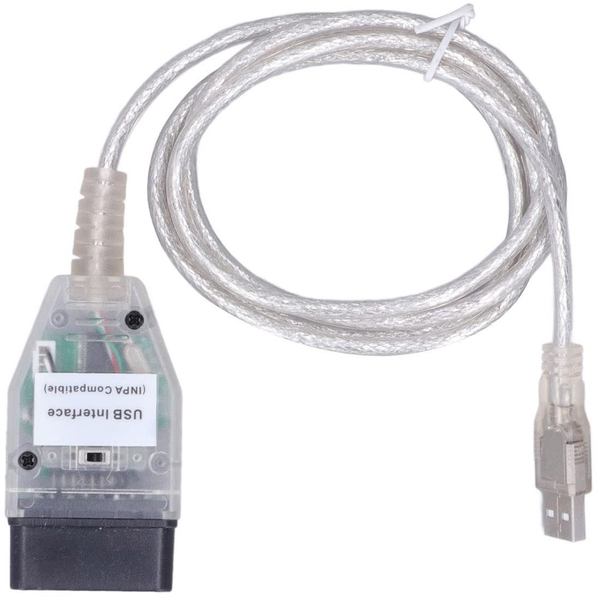 Allecto - OBD2 Diagnosetool - USB Kabel - Voor BMW Serie 1 E81 E82 E83 E87 E88 - Diagnostische Tool - Auto Diagnose - Geschikt voor BMW - Model 200...