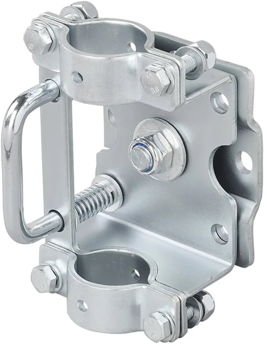 ProPlus Kantelbare neuswielklem 48 mm met verzinkt stalen bevestiging, Ø11 mm gatmaat en 300 kg draagvermogen voor aanhanger