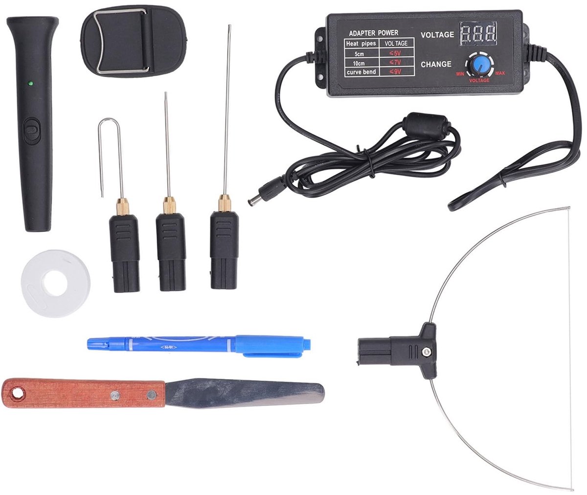 aladdien - Elektrische Schuimsnijder - Hot Wire Snijmachine - Veilig in gebruik - 4 in 1 Kit - Geschikt voor Kunst en Ambachten - 27W Snijmachine