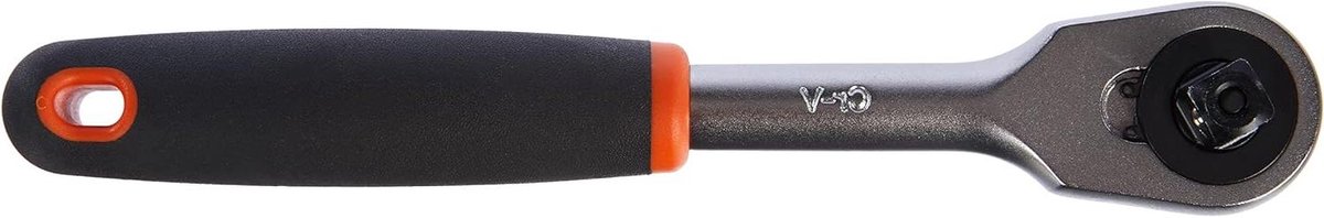 Omschakelratel - Vierkante aandrijving - Vastzetten moeren - 60 tanden mechanisme - 3/8 inch - Mat