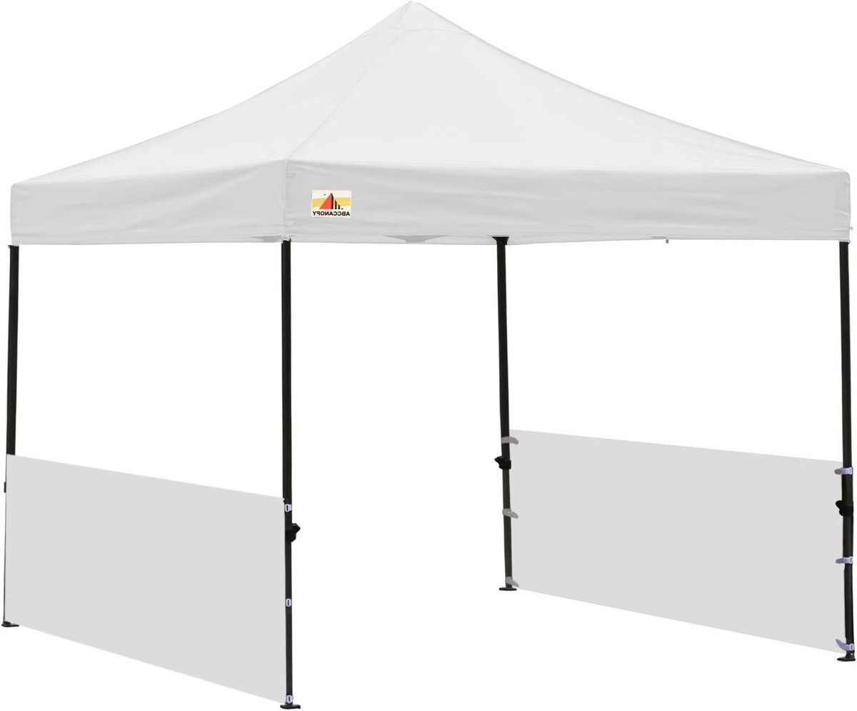 Halve Muren Partytent - Tent Wanden - Beschutting Buiten - Waterbestendig Materiaal - 300x300x90 cm - Wit