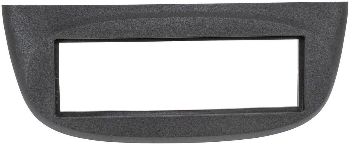 Radiopaneel - Inbouwframe Dashboardmontageframe - Autoradio Vervangen - Specifieke Pasvorm - 1-DIN 183x51mm - Zwart