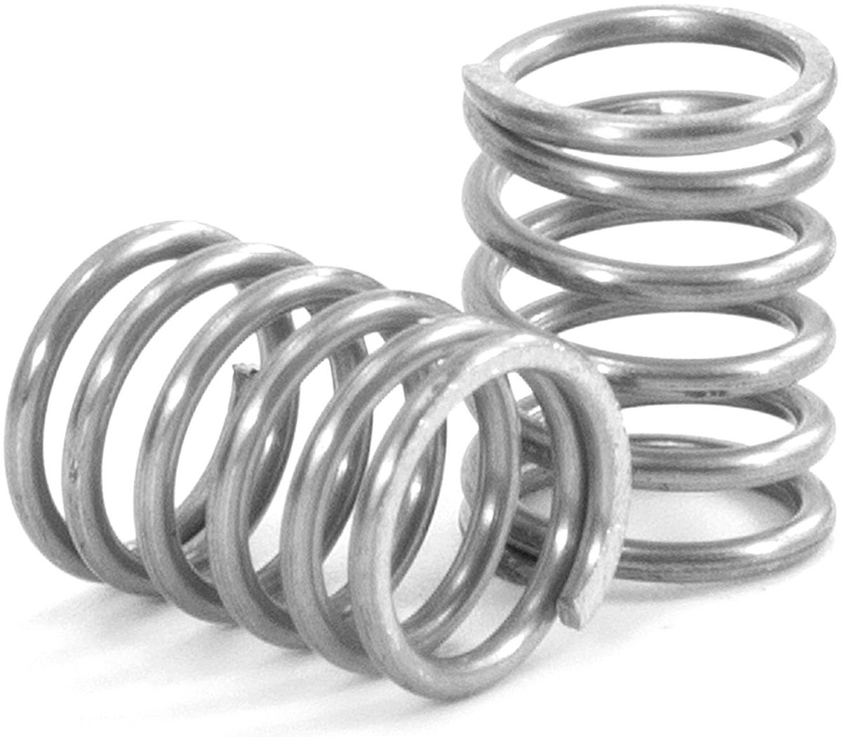 Drukveren Roestvrij Staal - Compressieveren Set - Mechanische Toepassingen - Roest- en Corrosiebestendig - 8 mm Buitendiameter - Zilverkleurig