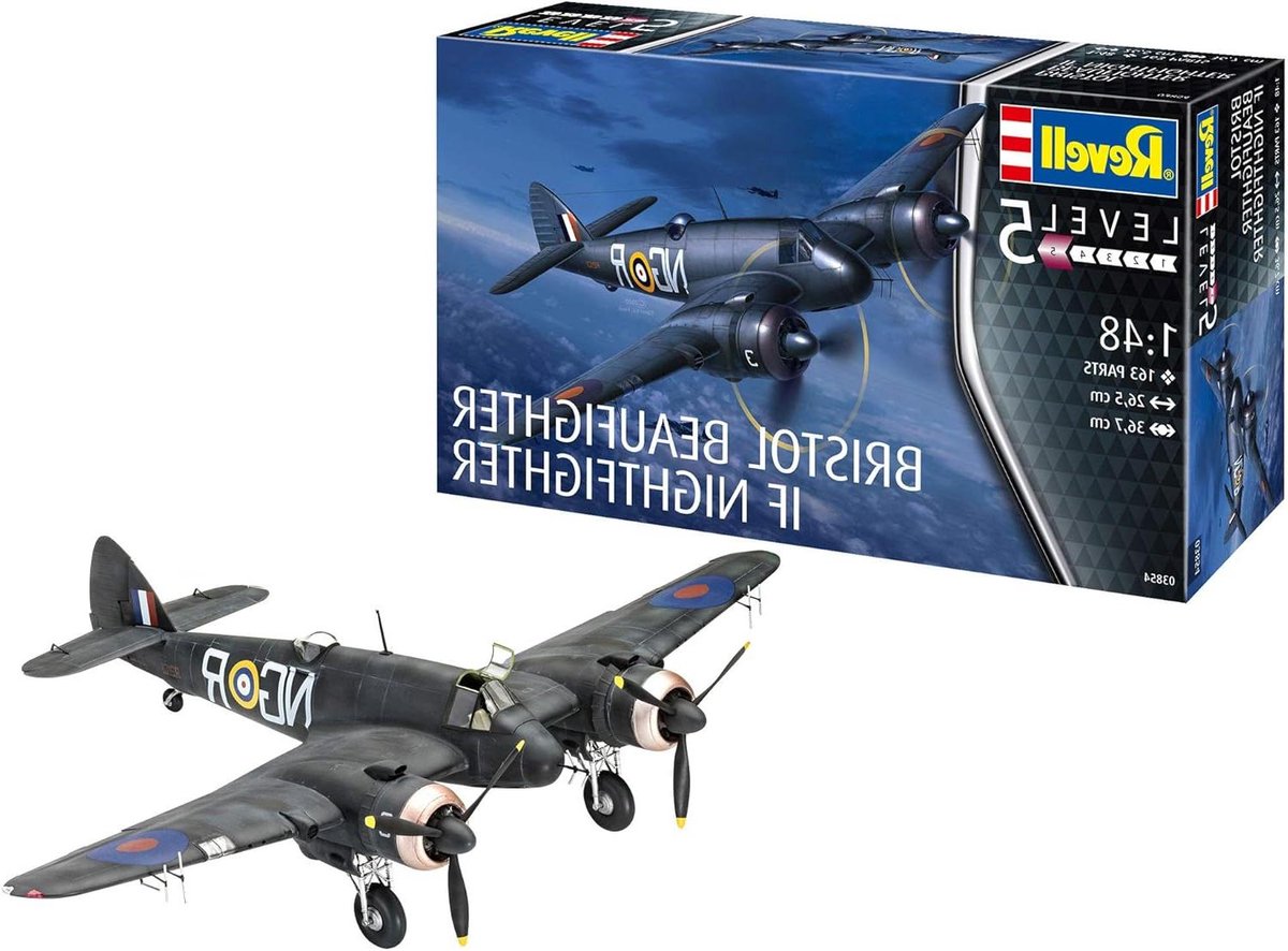 Modelbouw Vliegtuig - Vliegtuigmodel - Hobby Bouwen - Gedetailleerd Model - 1:48 Schaal - Ongelakt