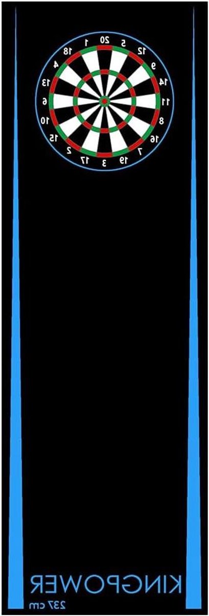 Darttapijt - Dartmat Werplijn - Bescherming Vloer - Antislip Onderkant - 237 x 80 cm - Design 9