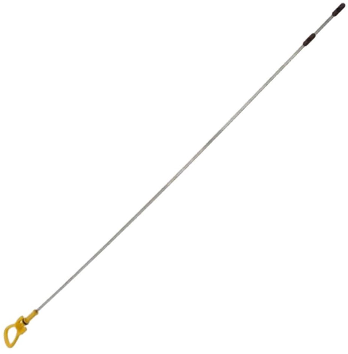 Motoroliepeilstok - Dip Tool Oliepeil - Motorolie Meten - 304 Roestvrij Staal - 672 mm - Zilver
