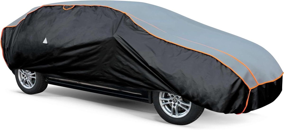Auto hagelbescherming dekzeil - Hagelwerende garage - Voertuig beschermen - 4mm neopreen schuimlaag - 575 x 203 x 120 cm