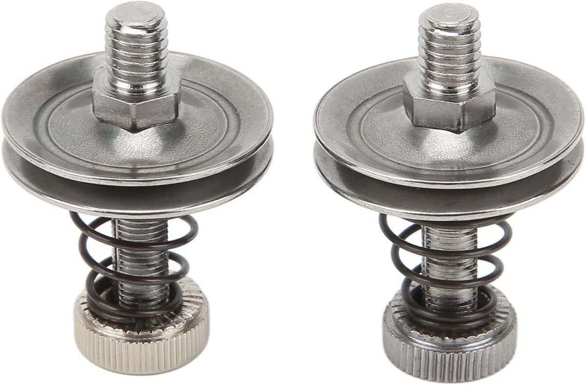 2 Stuks Draadspanning Assemblage van RVS voor Naaimachines - Naaigerei Accessoires, 3.5x1cm, Duurzaam en Betrouwbaar
