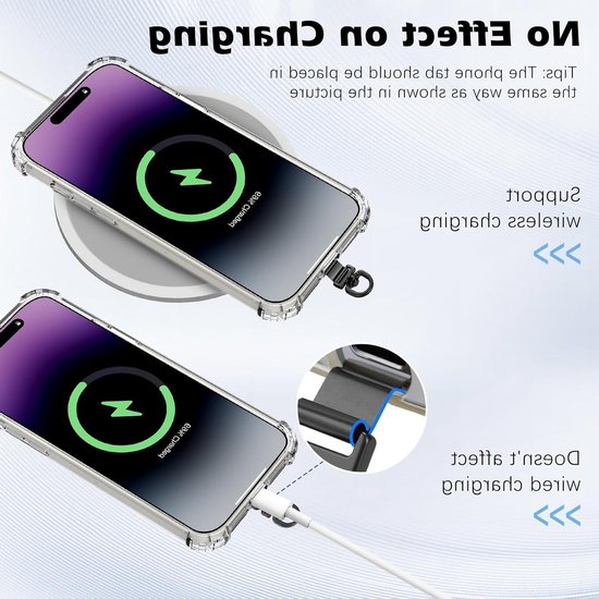 2 Pack Metalen Telefoon Tether Tabs, Rotatable 360° Telefoon Lanyard Patch, Universele Smartphone Strap voor iPhone en Android, Zwart — afbeelding 3