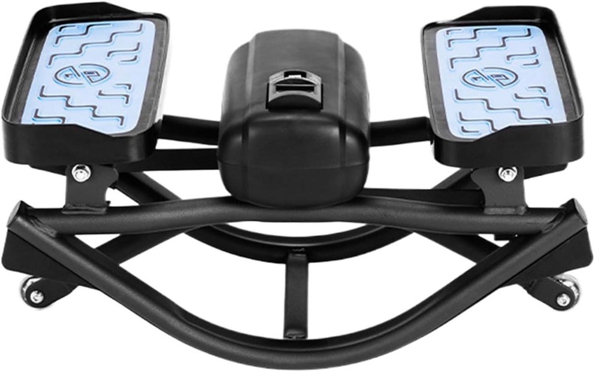 Mini Stepper Machine - Cardio Trainer - Thuis Workout - Stil Ontwerp - 8 kg - Zwart