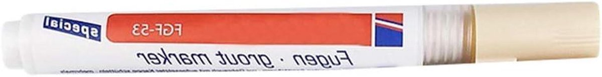 Voeg Pen - Reparatie Stift - Tegels Vernieuwen - Waterdicht & Dekkend - 2.5 mm Lijn - Beige