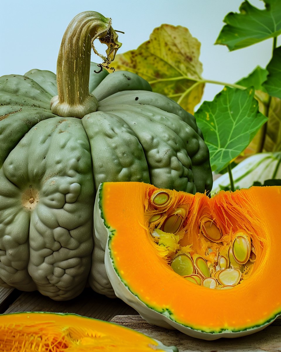 2 sets - Pompoen Marina Di Chioggia Zaden Cucurbita Maxima Winterpompoen