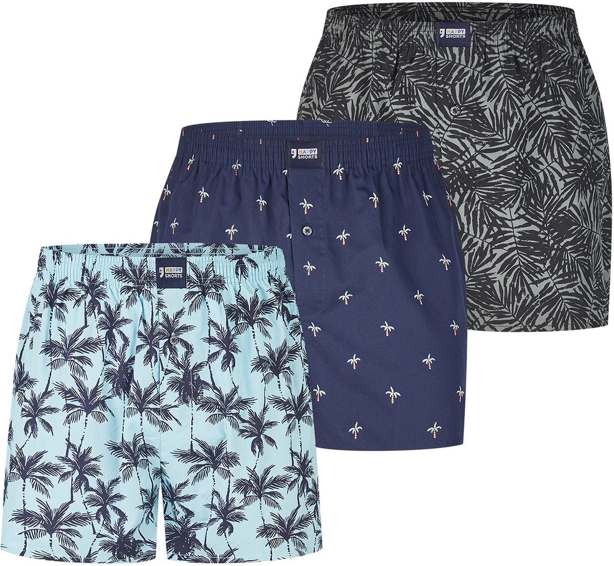 Happy Shorts Boxer Motiv Mix