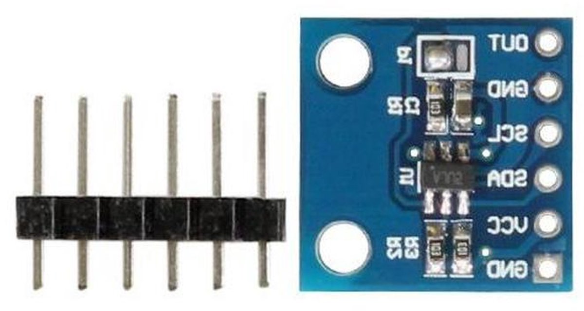 DAC Module - DA Converter - Signaal Conversie - 12-bit Resolutie - 15.5 mm - Groen