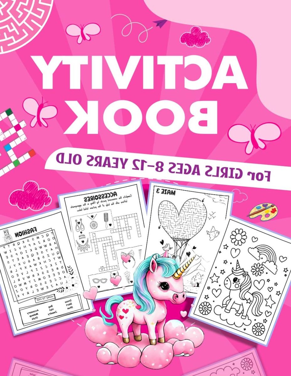 Activiteitenboek Meisjes - Plezier en Leren - Creatief Bezig Blijven - Veelzijdige Puzzels - 101 Pagina's - Kleurrijk