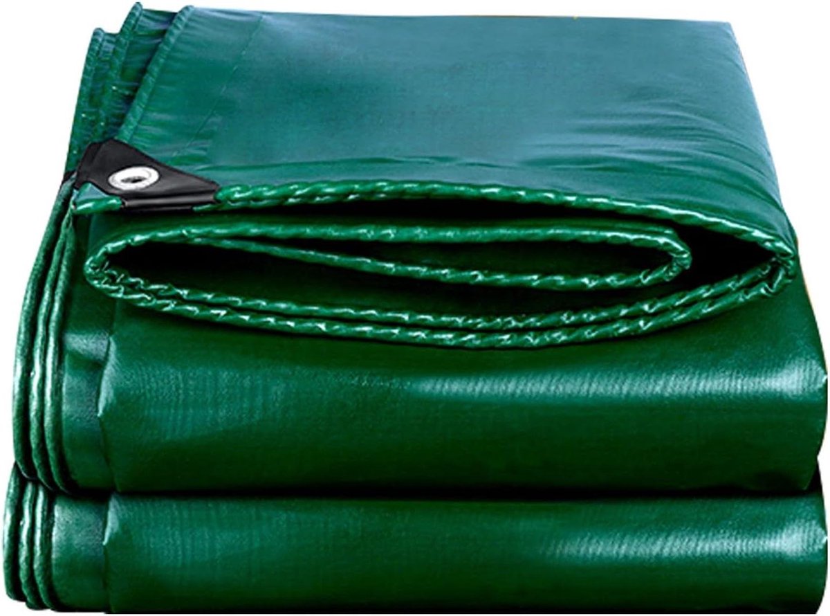 Waterdicht Zeildoek - Dekzeil Cover Sheet - Bescherming Buiten - Versterkte Randen - 1.5x2m - Groen